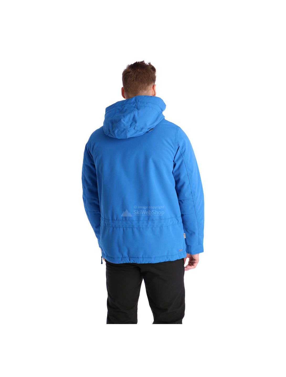 Napapijri, Skidoo anorak, chaqueta de esquí, hombres, plastic azul