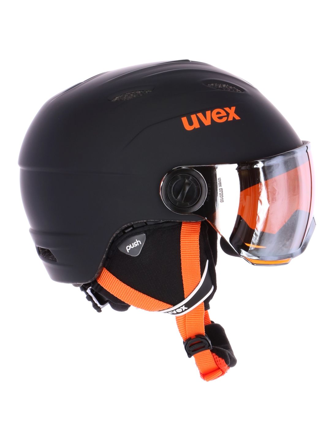 Uvex, Junior Visor Pro casco con visera niños negro 