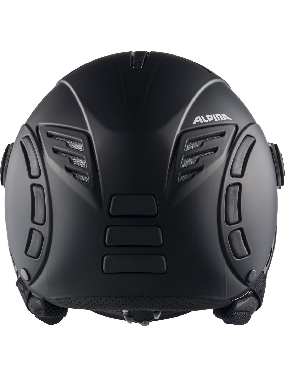 Alpina, Jump 2.0 VM casco con visera unisex black matt negro 