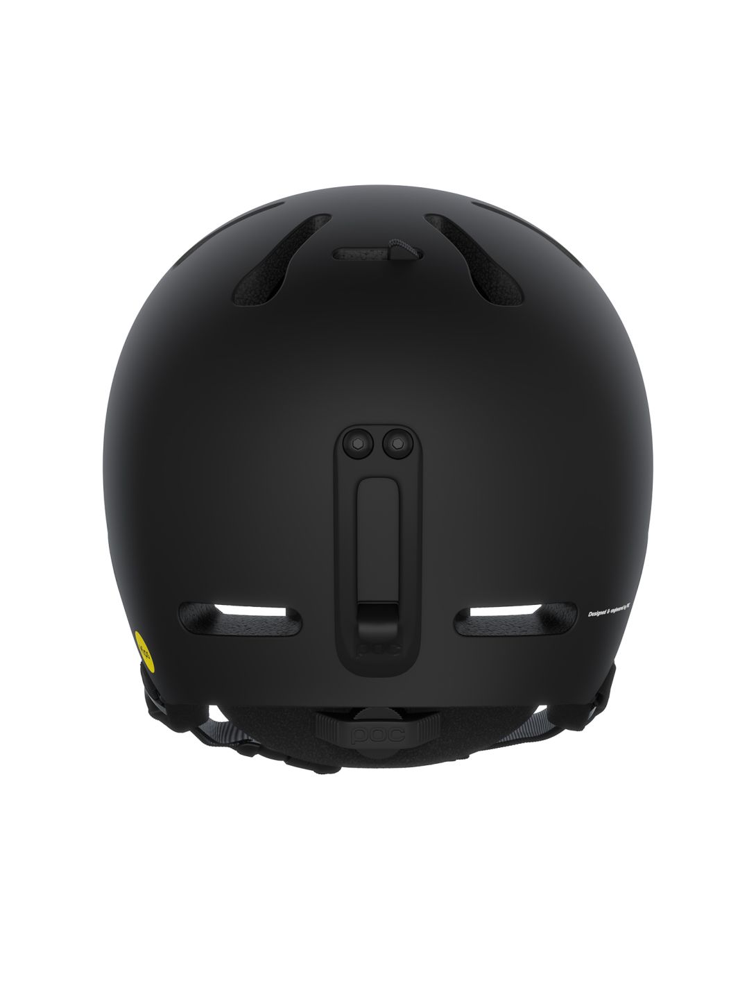 POC, Fornix MIPS casco unisex Uranium Black Matt negro 