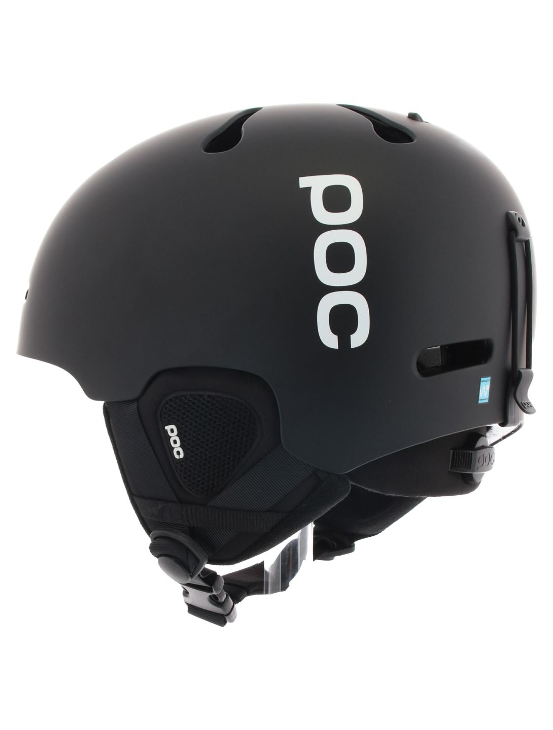 POC, Auric Cut casco unisex Matt Black negro 