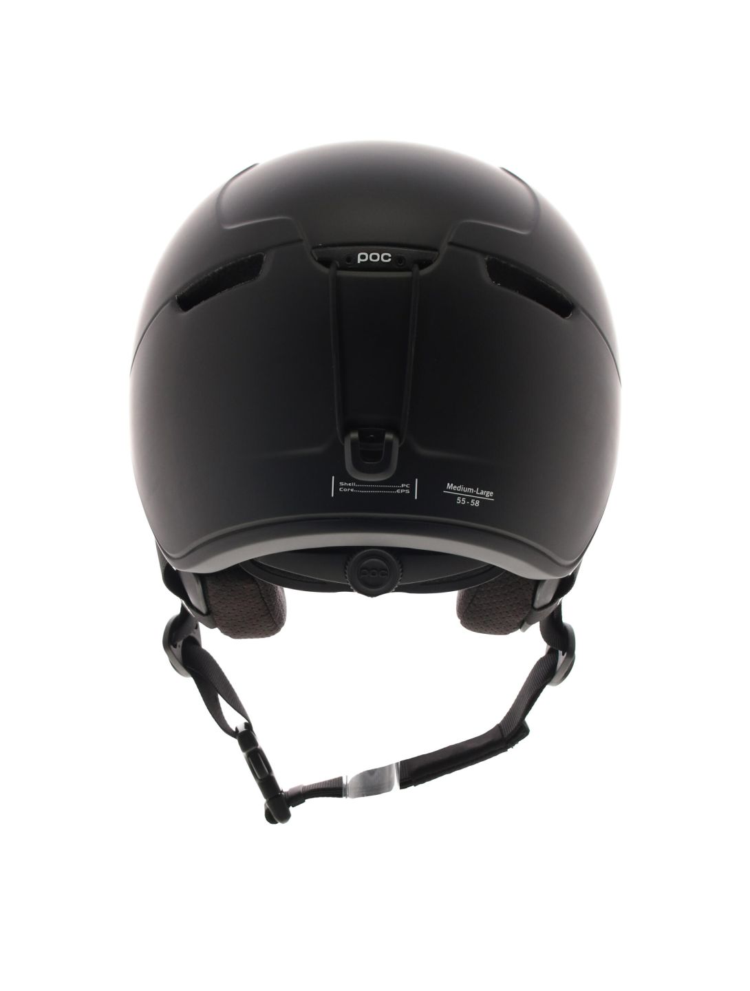 POC, Obex Pure casco unisex Uranium Black negro 