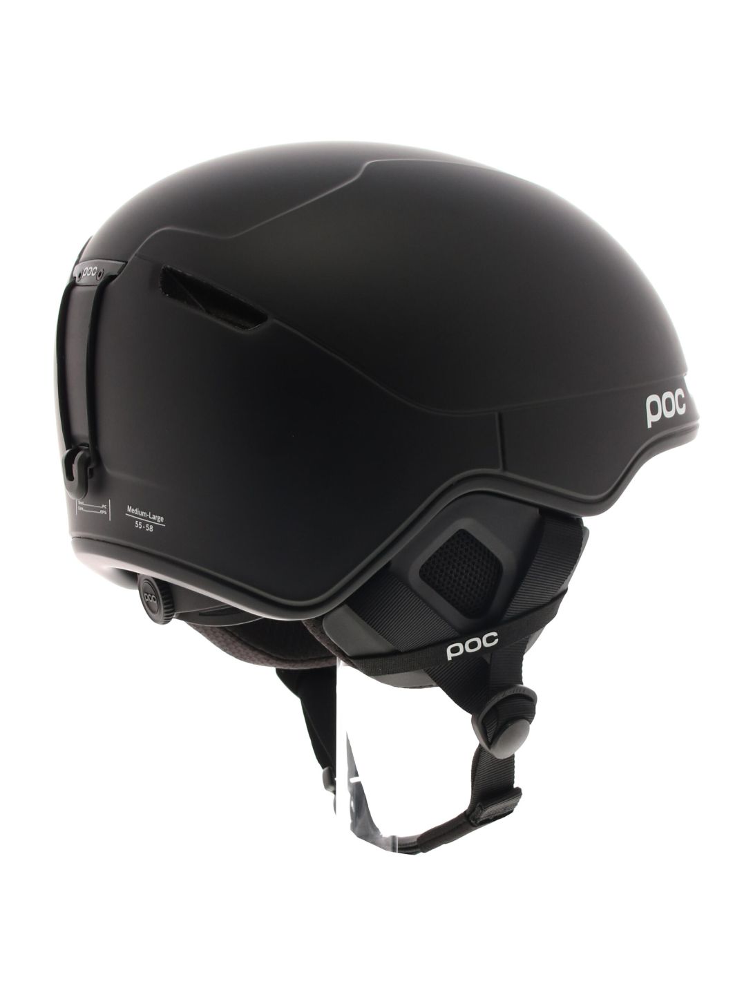 POC, Obex Pure casco unisex Uranium Black negro 