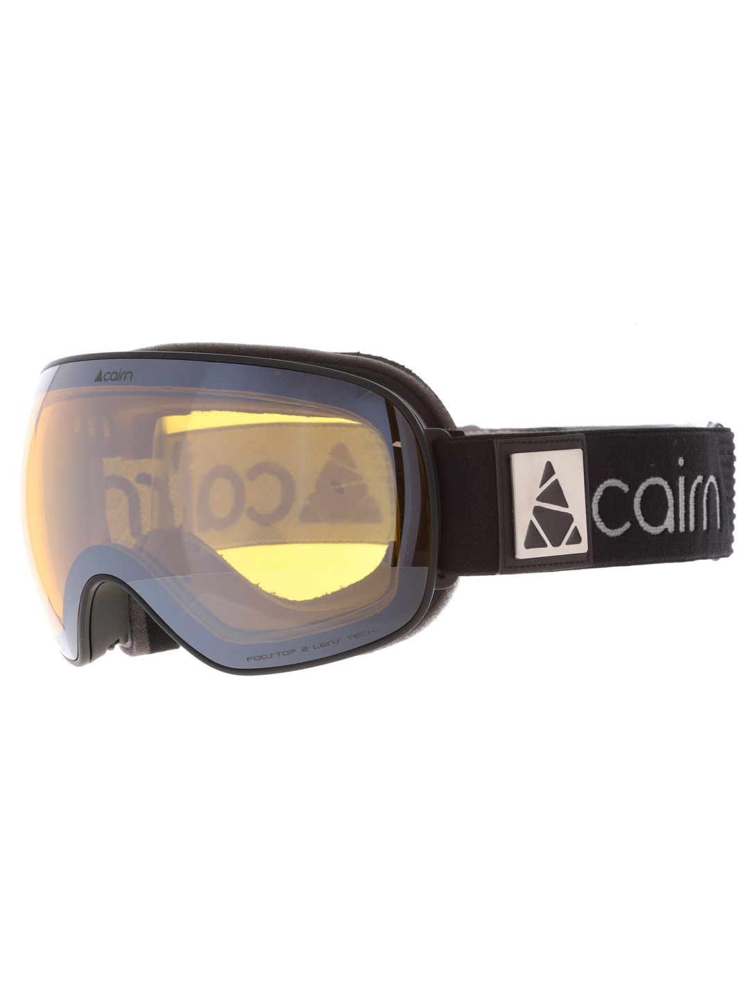 Cairn, Focus Otg gafas de esquí unisex Mat Black Silver Mirror negro, Zilver 