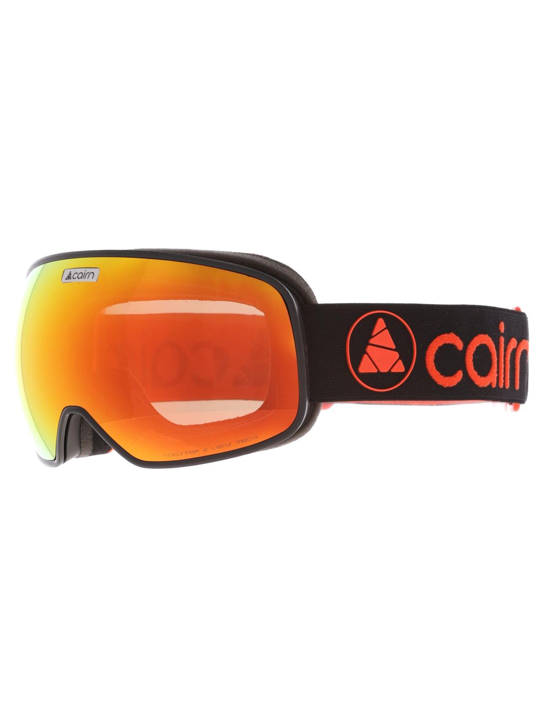 Cairn, Magnetik gafas de esquí lente extra unisex Mat Black Orange naranja, negro 