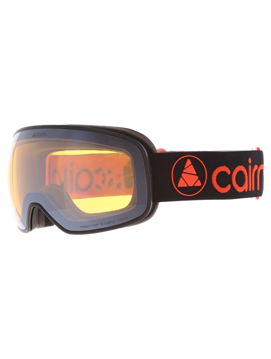 Cairn, Magnetik gafas de esquí lente extra unisex Mat Black Orange naranja, negro 