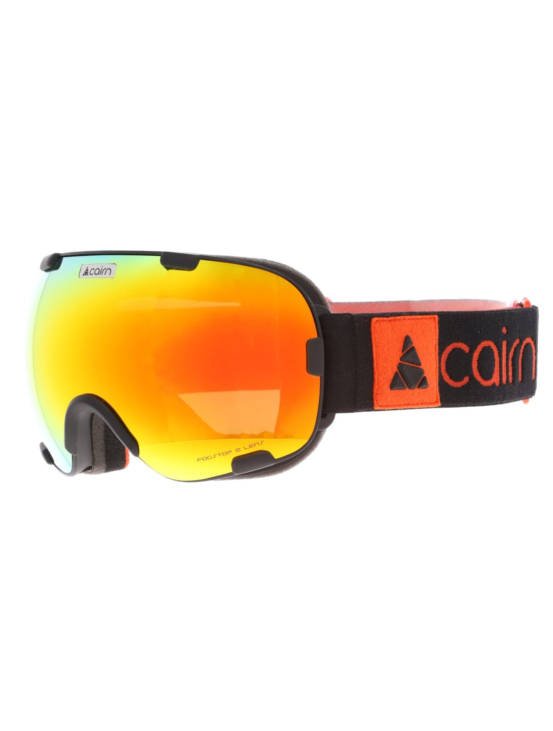 Cairn, Spirit gafas de esquí unisex Mat Black Orange naranja, negro 