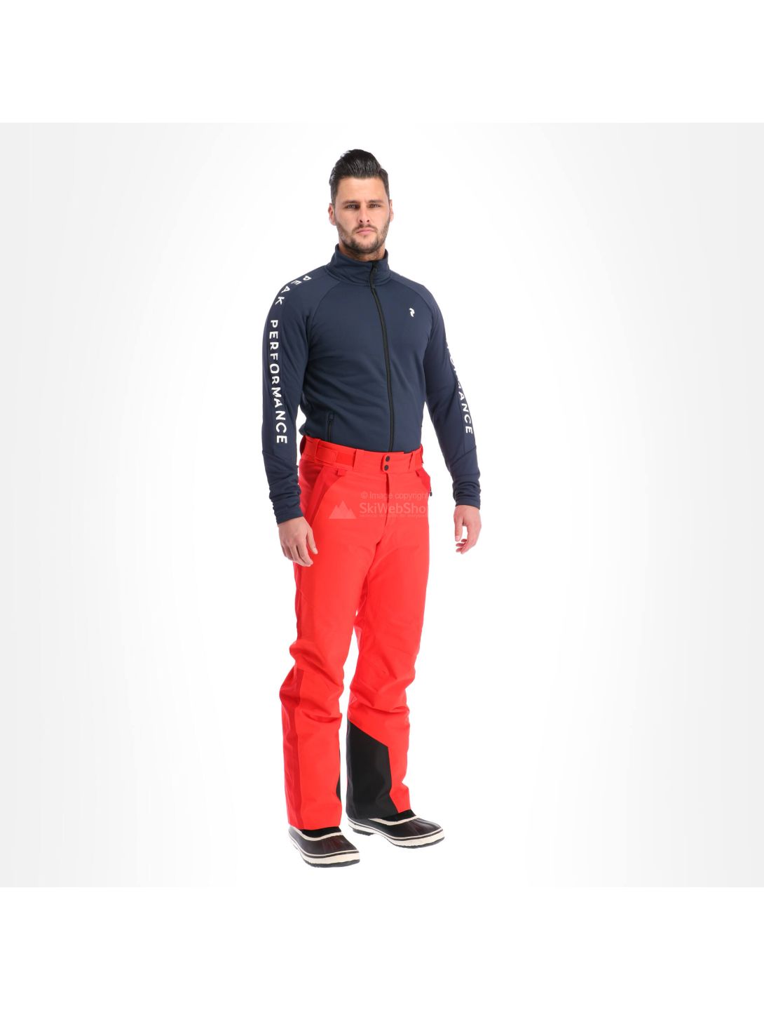 Peak Performance, Maroon Race pantalones de esquí hombres dynared rojo