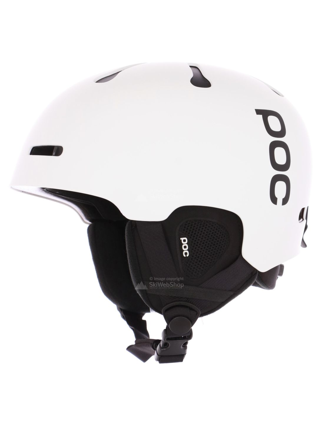 POC, Auric Cut casco unisex Matt White blanco 