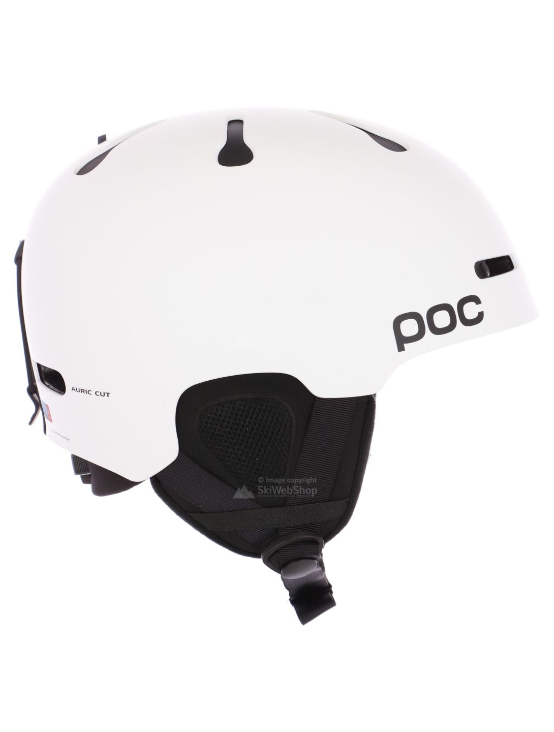 POC, Auric Cut casco unisex Matt White blanco 