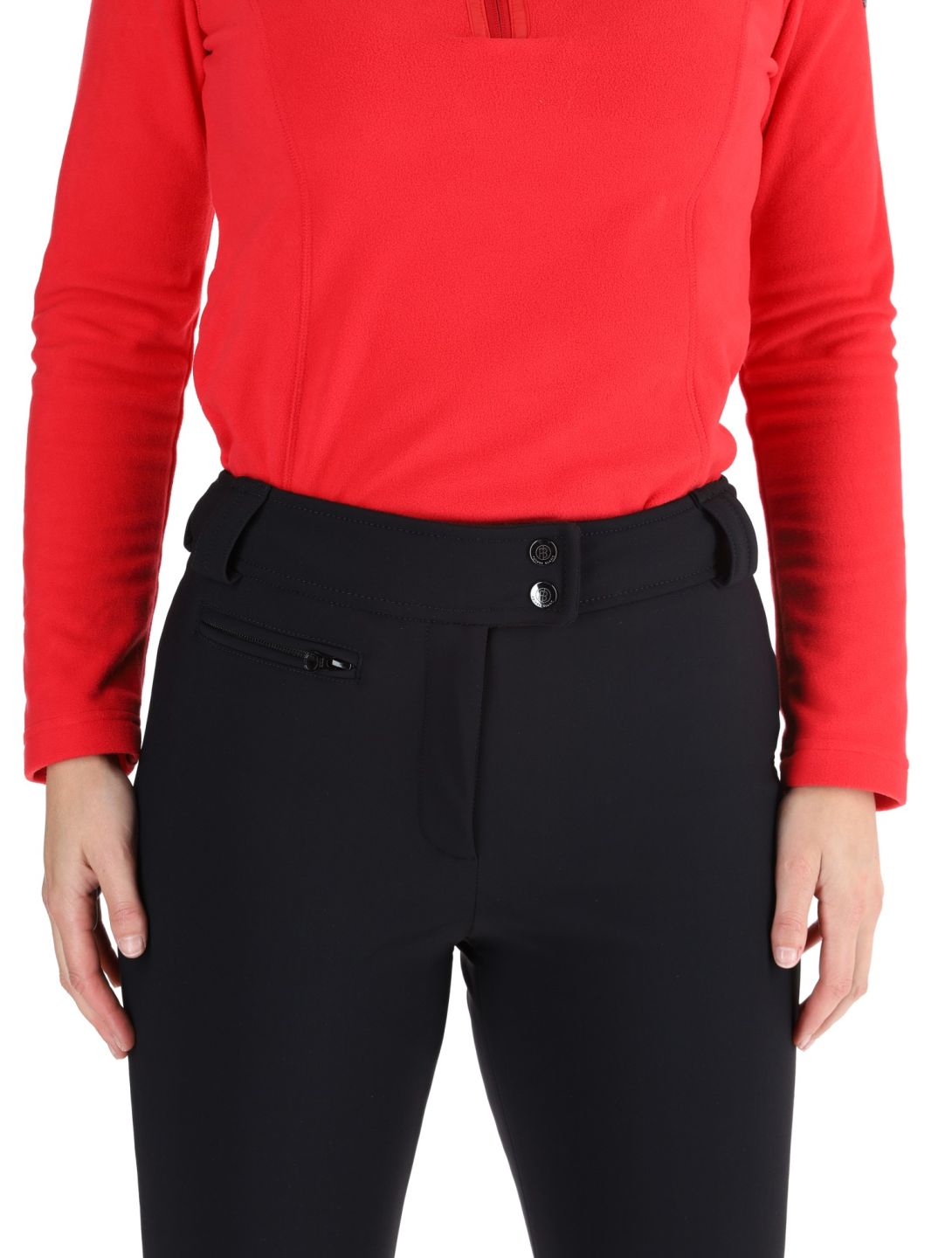 Poivre Blanc, Traditional 24PBH1120/WO/A pantalones de esquí softshell mujeres Black negro 