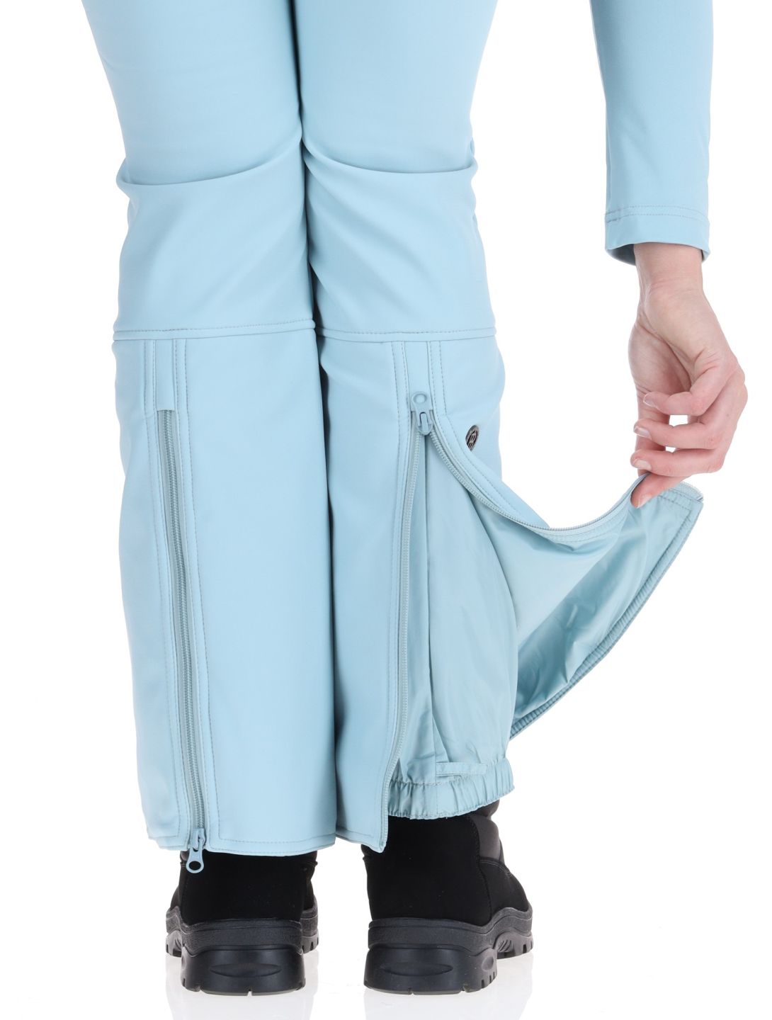 Poivre Blanc, Traditional 24PBH1121/WO/A pantalones de esquí softshell mujeres Aloe Blue azul 