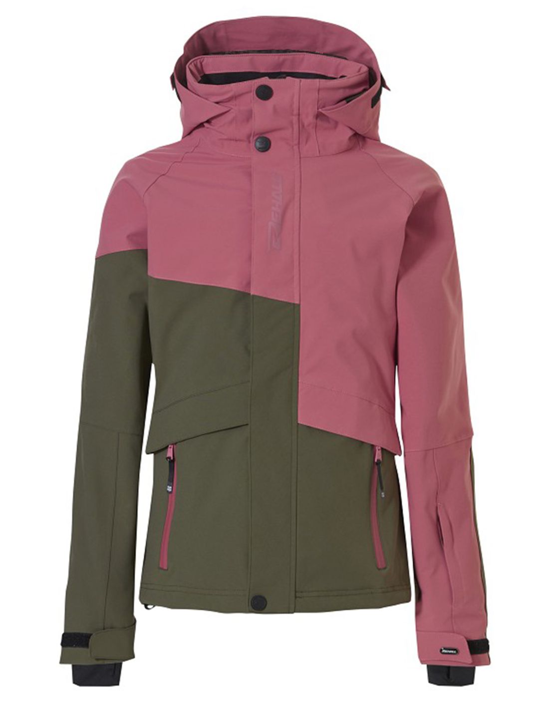 Rehall, Dyna-R-Jr. chaqueta de esquí niños Slate Rose rosa, verde 