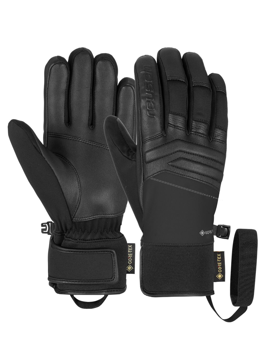 Reusch, Jupiter GORE-TEX guantes de esquí hombres Black negro 