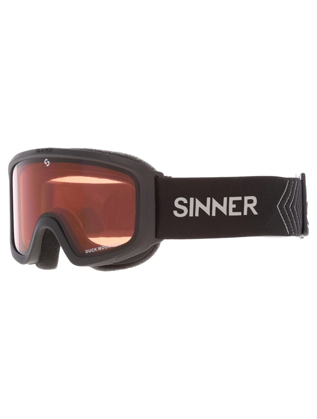 Sinner, Duck Mountain gafas de esquí niños Matt Black negro 