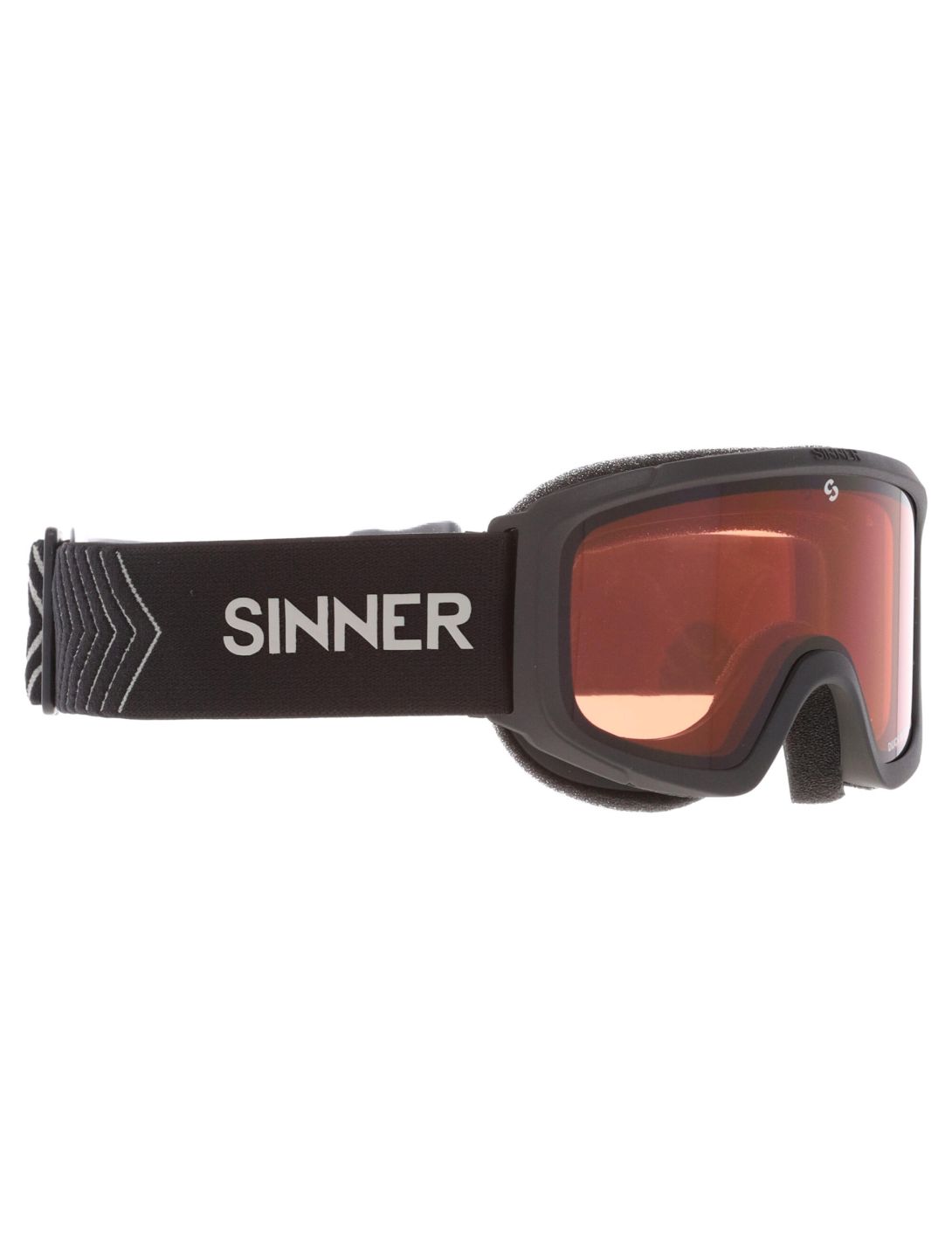 Sinner, Duck Mountain gafas de esquí niños Matt Black negro 