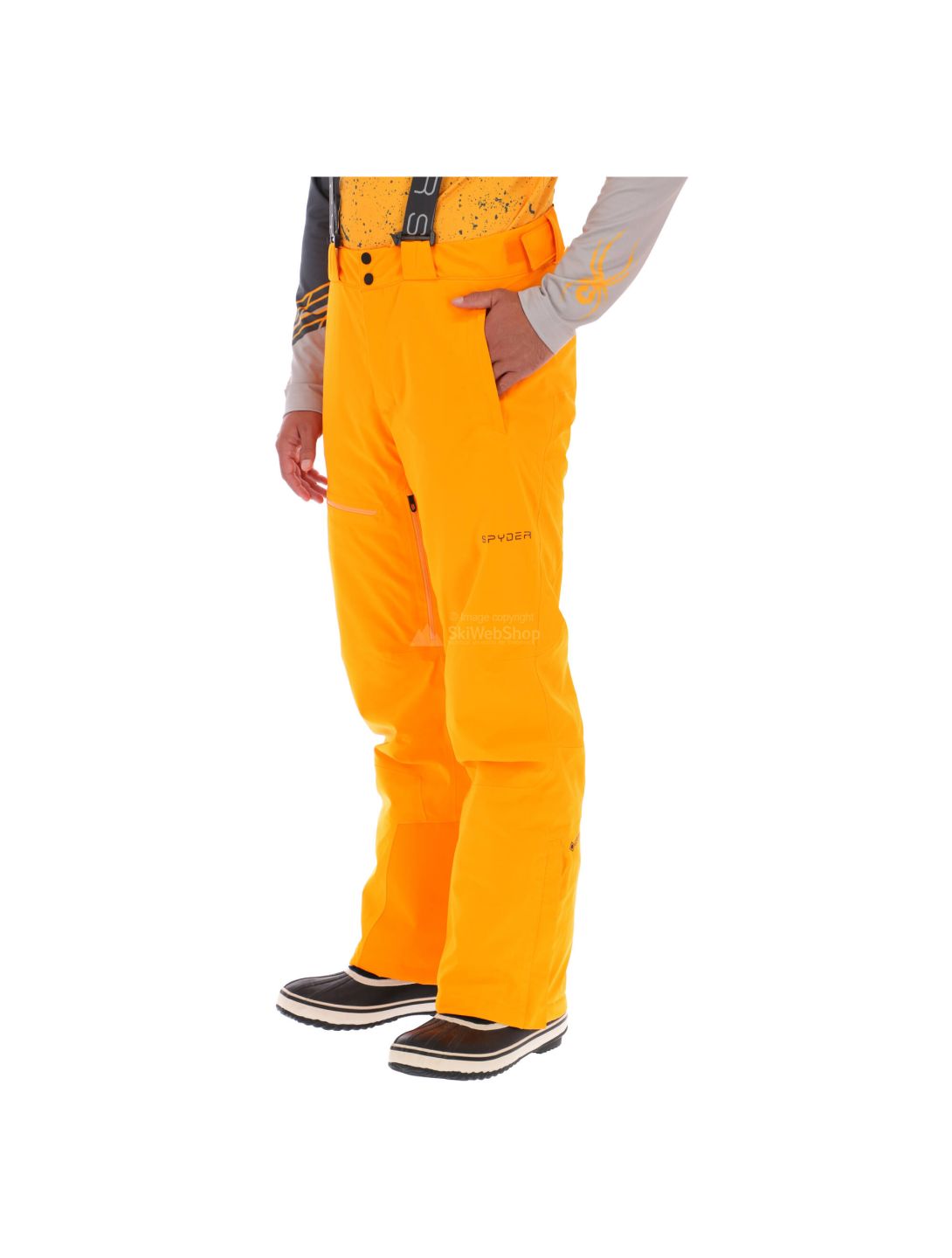 Spyder, Dare GTX pantalones de esquí hombres flare naranja