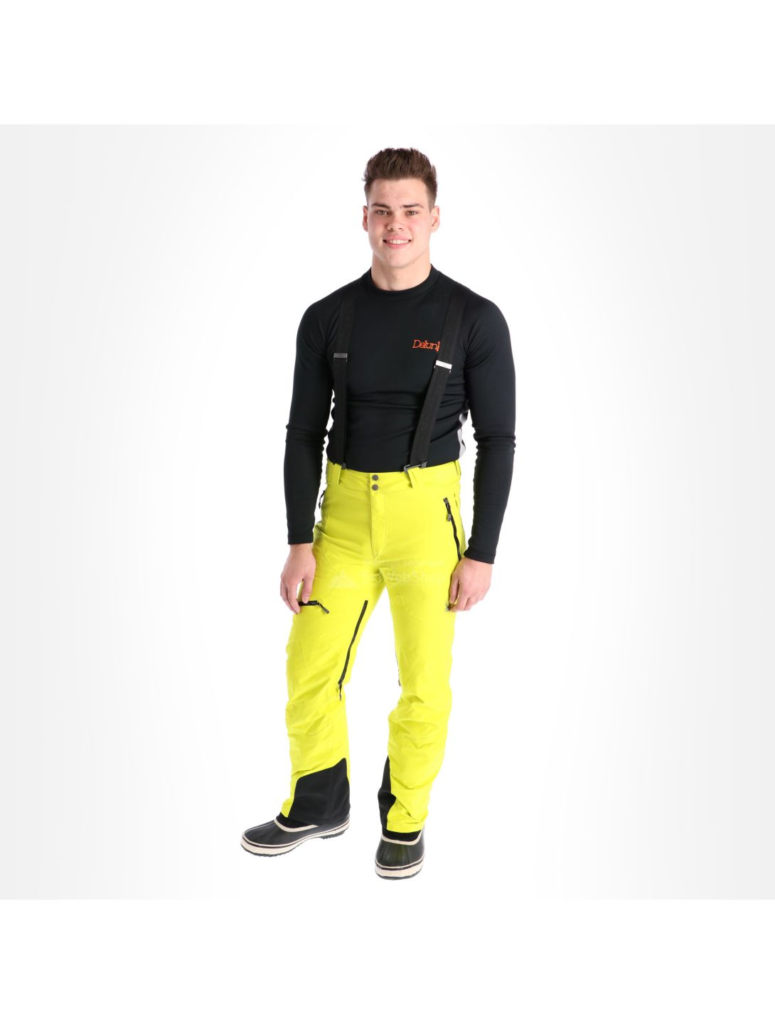 Spyder, Propulsion, pantalones de esquí, hombres, acid amarillo