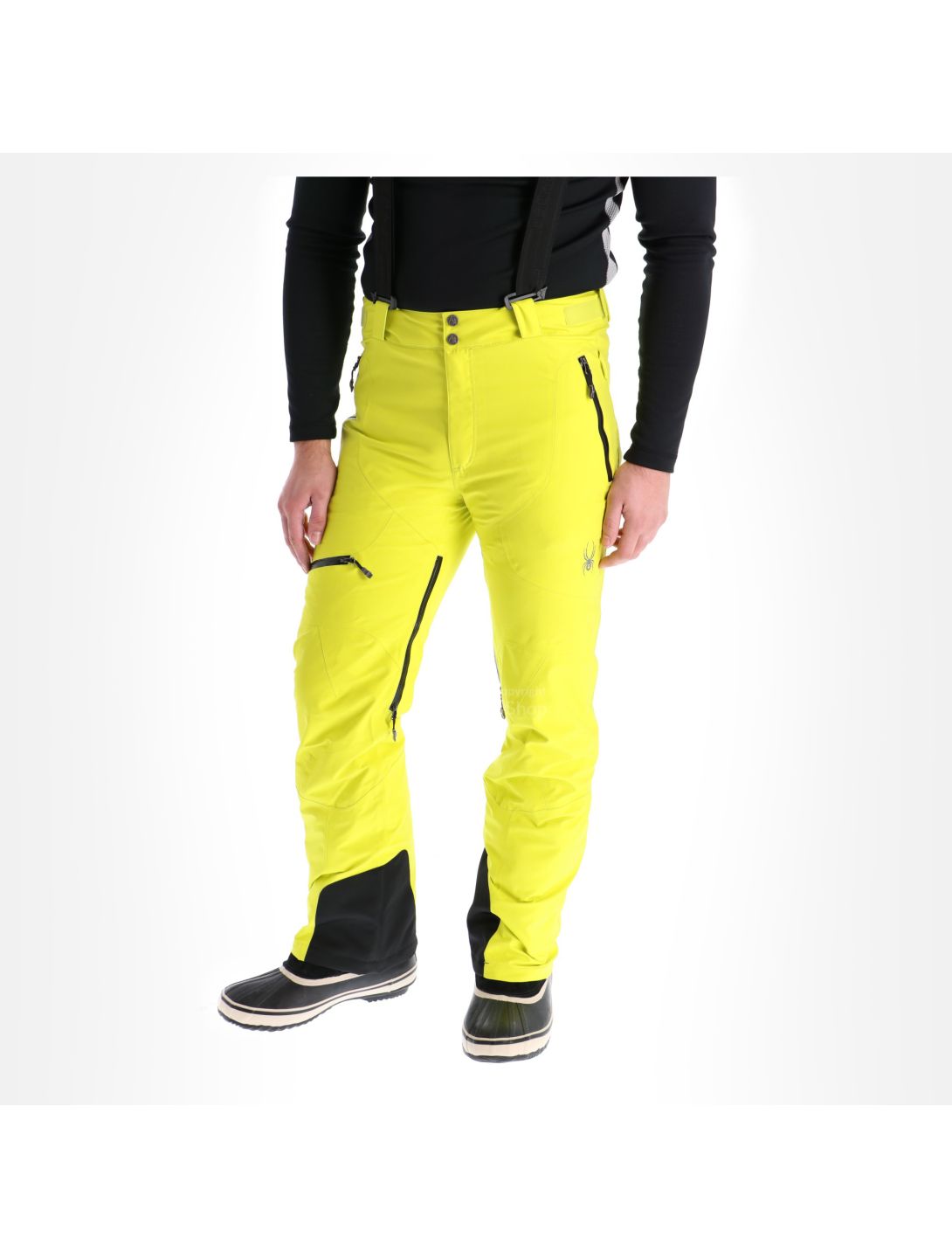 Spyder, Propulsion, pantalones de esquí, hombres, acid amarillo