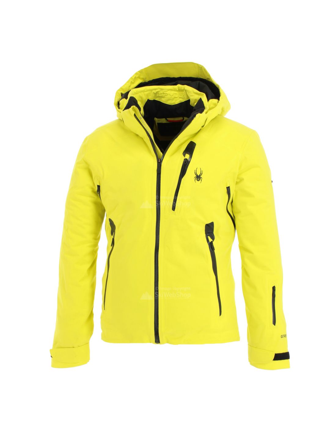 Spyder, Vanqysh, chaqueta de esquí, hombres, acid amarillo