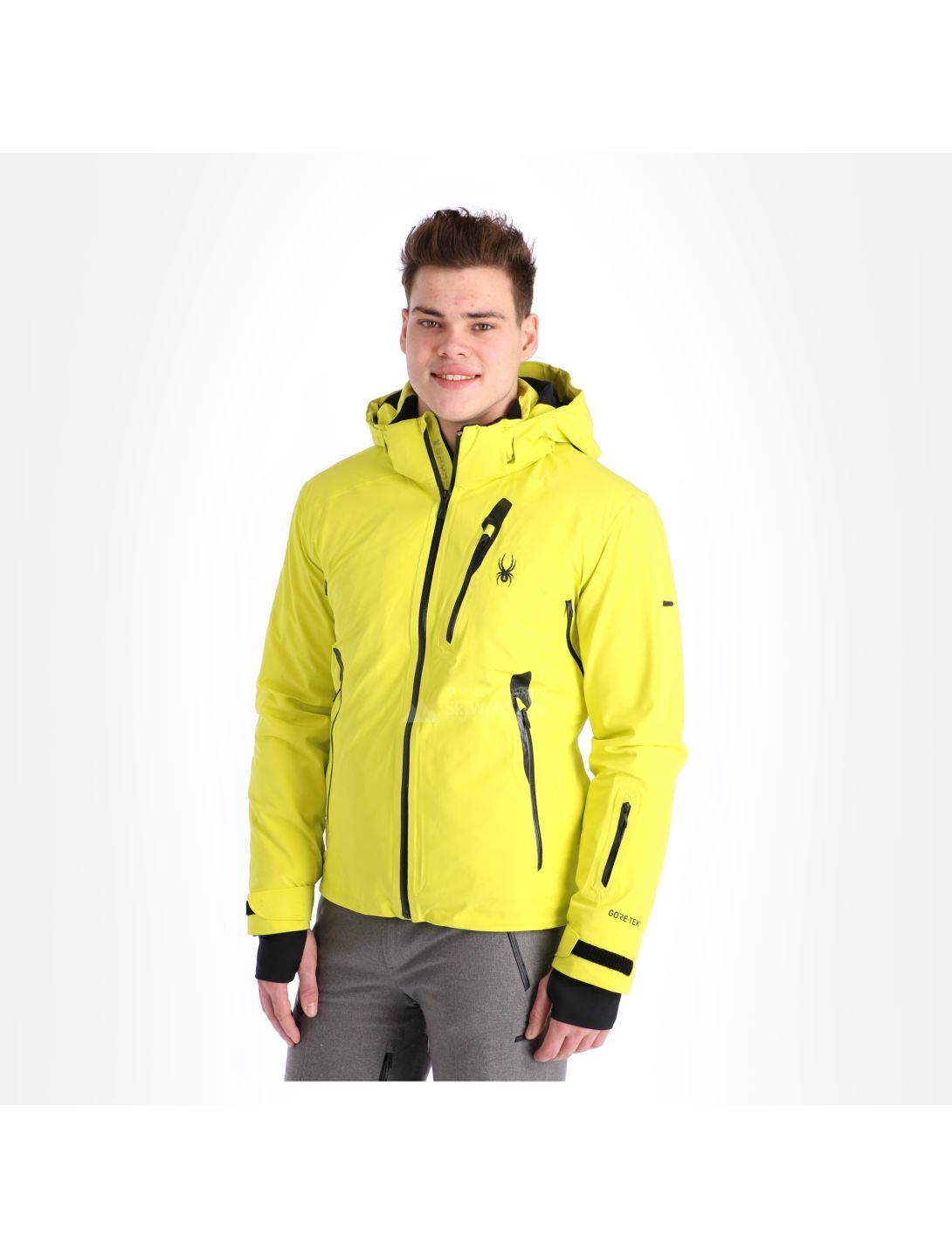 Spyder, Vanqysh, chaqueta de esquí, hombres, acid amarillo