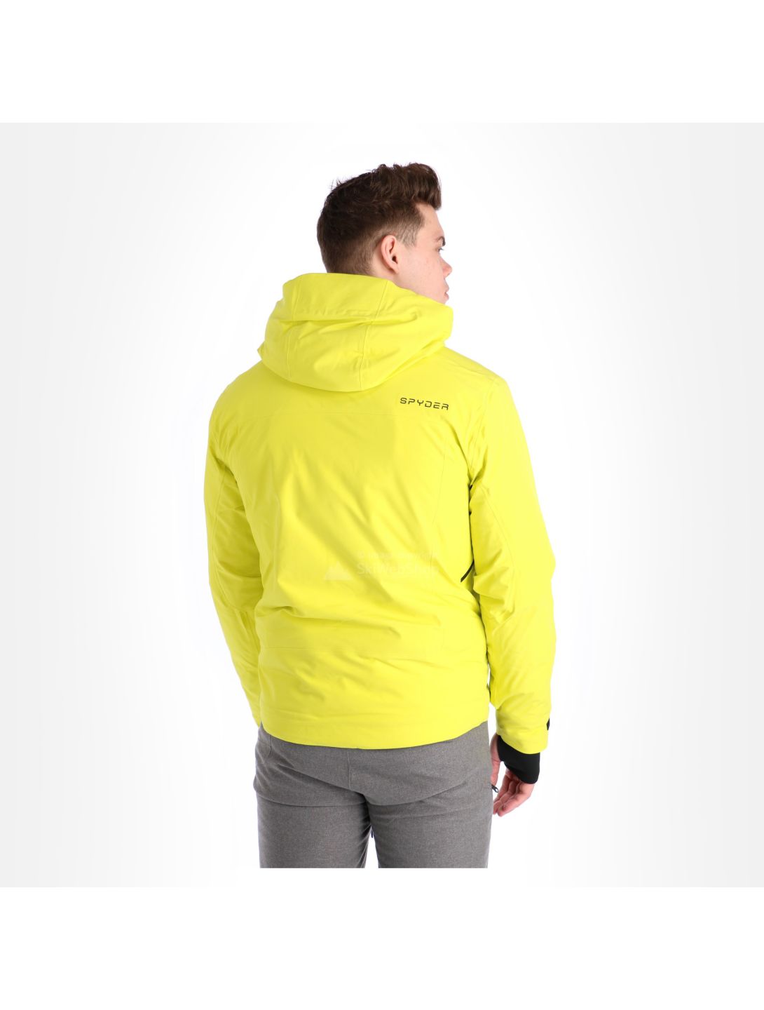 Spyder, Vanqysh, chaqueta de esquí, hombres, acid amarillo