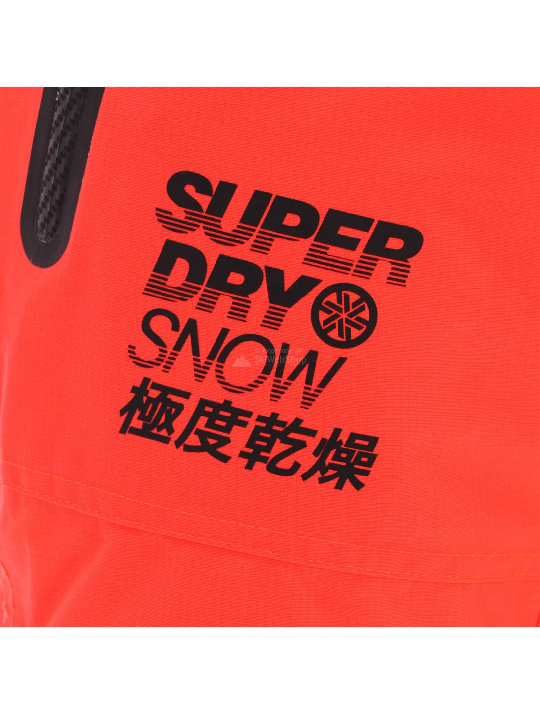 Superdry, SD Pro Racer Rescue Pant, pantalones de esquí, hombres, volcanic naranja