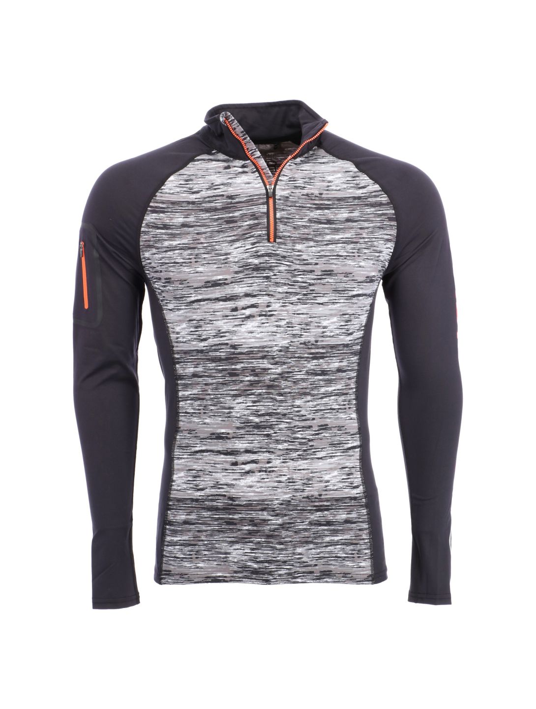 Superdry, jersey, hombres, carbon space dye gris