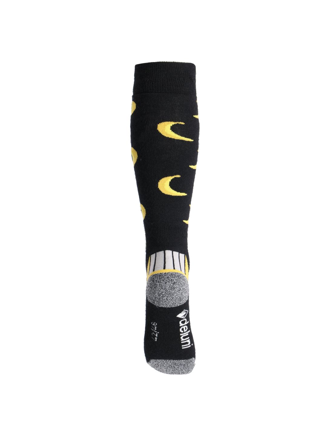 Deluni, Joyride calcetines de esquí unisex Banana amarillo, negro 