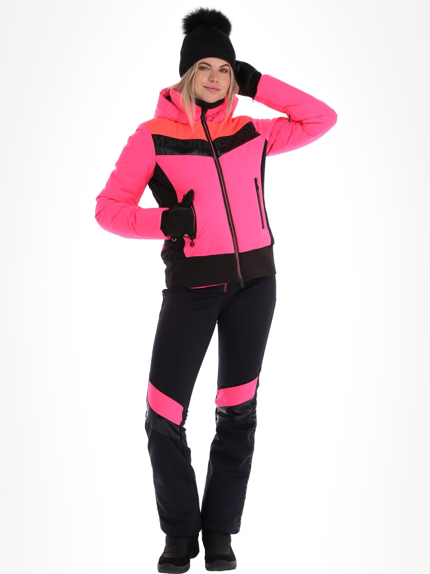 Chaqueta de esquí Sportalm Anniston para mujer - Pink Glow